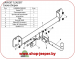 Фаркоп для BMW X3 (E83) 2004-2010 - shop.jeeper.by