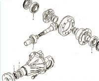 SUZUKI SAMURAI комплект подшипников дифференциала - shop.jeeper.by