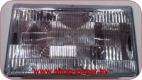 JEEP GRAND CHEROKEE I ZJ 94-98 ФАРА ЛЕВАЯ (EU H4)(СТЕКЛО) - shop.jeeper.by