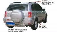 TOYOTA RAV 4 (06/2000-) Подножка задняя (труба) - shop.jeeper.by