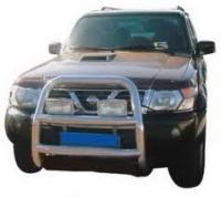 NISSAN PATROL Y61 1998- Дуга узкая без клыков (кенгурятник) - shop.jeeper.by