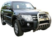 MITSUBISHI PAJERO IV 2006- Дуга передняя высокая (кенгурятник)                - shop.jeeper.by