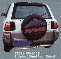 TOYOTA RAV 4 (06/1994-06/2000) Подножка задняя плоская - shop.jeeper.by