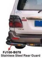 TOYOTA LANDCRUISER FJ100 (1997-) Защита заднего бампера (уголки) - shop.jeeper.by