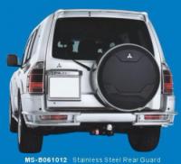 MITSUBISHI PAJERO III 2001- Защита заднего бампера (уголки) - shop.jeeper.by