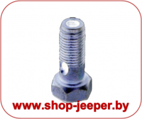 Штуцер банджо для соединения пневмомагистралей (M10x1) - shop.jeeper.by