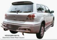 MITSUBISHI OUTLANDER 2003- Защита задняя - shop.jeeper.by