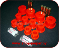 JEEP CHEROKEE XJ комплект полеуретановых втулок рессор RUGGED RIDGE - shop.jeeper.by