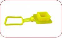 Крышка фаркопа полиуретановая с фиксатором 50x50 - shop.jeeper.by