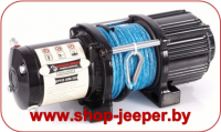Лебёдка электрическая DRAGON WINCH HIGHLANDER 4500lb  2 041 kg с синтетическим тросом   - shop.jeeper.by