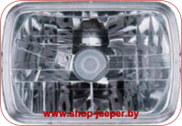 JEEP CHEROKEE JEEP WRANGLER TOYOTA  ФАРА ПРЯМОУГОЛЬНАЯ (ХРУСТАЛЬ) - shop.jeeper.by