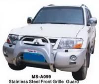MITSUBISHI PAJERO III 2003- Дуга пластиковая передняя (кенгурятник) - shop.jeeper.by