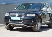 VW TOUAREG 2003-2006 Передняя защита бампера (труба)  - shop.jeeper.by