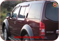 Расширители колесных арок Nissan Pathfinder 2004-2010 (R51) - shop.jeeper.by