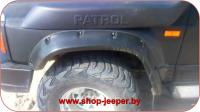 Расширители колесных арок Nissan Patrol 1987-1997 - shop.jeeper.by