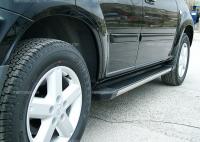 NISSAN X-TRAIL (2002-2003) Подножка боковая алюминиевая  - shop.jeeper.by