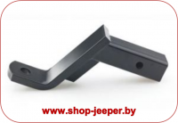 Вставка в фаркоп (американский квадрат) 50x50 с занижением на 8 дюймов - shop.jeeper.by