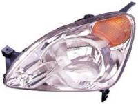 HONDA CR-V 01-04 Фара левая с желтым поворотом - shop.jeeper.by
